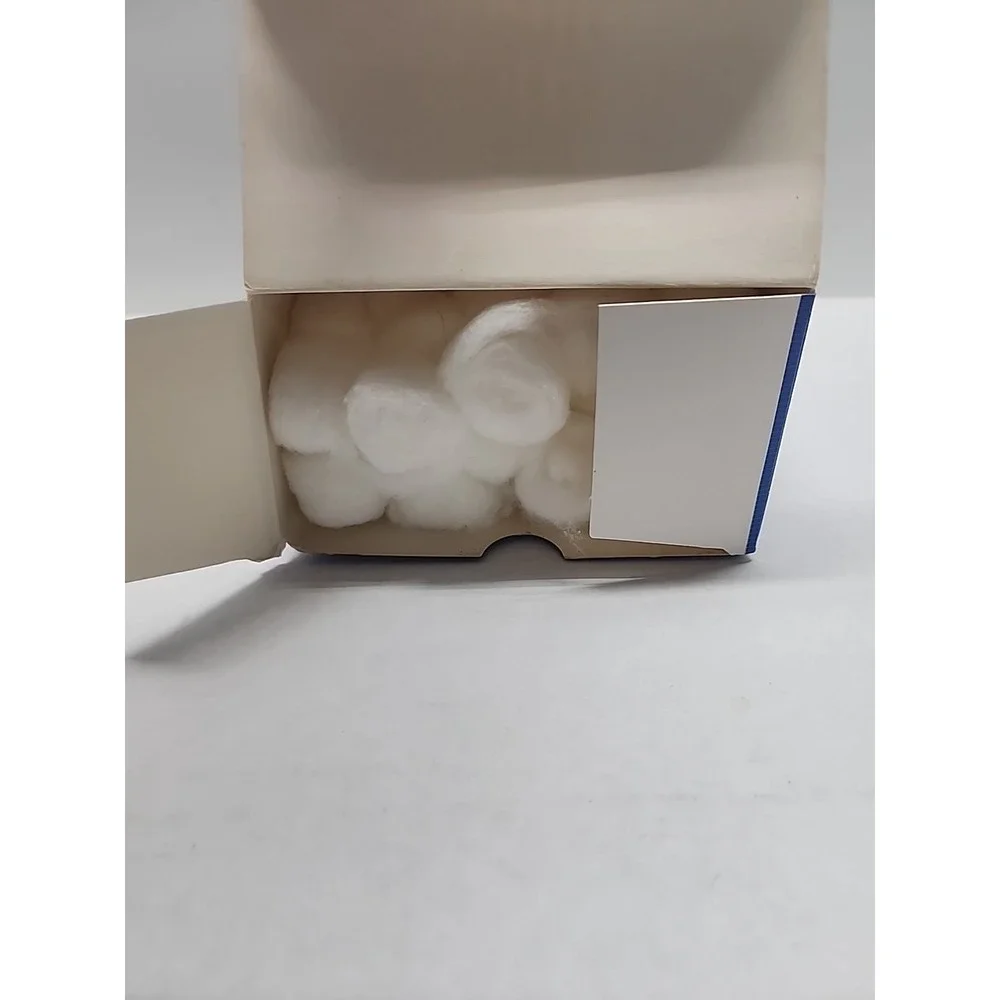 Q tip Cotton Balls Vintage 1990s Baby Care Cosmetics Hobbies